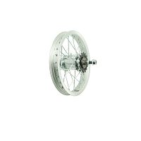 Колесо заднее 12" алюм. одинарн. обод с червячной втулкой, ZVO21255