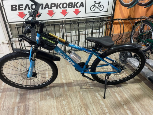 Велосипед 26" Yoyodis 26 сталь, цвет зелено-желтый фото 3