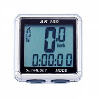 Велокомпьютер Assize AS-100, 13 функций, цвет черный, Тайвань. 330100