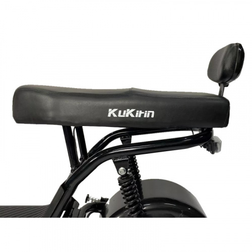 Электроскутер Kugoo Kirin C2, 1000w. 48v. 15 ah. цвет черный фото 3