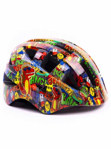 Шлем детский VSH 8 "Граффити", M (54-57см)