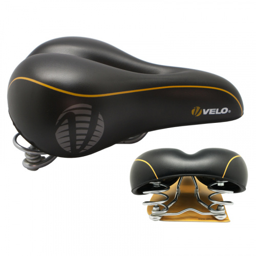 Седло VELO VL-6115 Комфорт, 252х210мм, вакуумное, ZTB90012