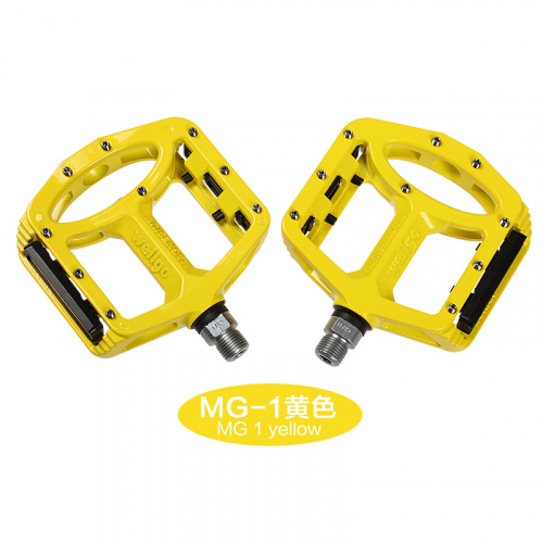 Педали WELLGO MG-1 магниевый сплав желтые
