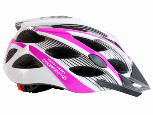 Шлем TechTeam Country 4.0 Pink, розовый