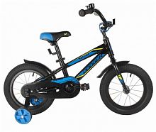 Велосипед NOVATRACK 14" DODGER алюм. черный, 2024