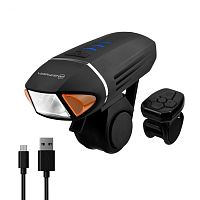 Фара передняя Briviga EBL-3310 с поворотниками USB 450 люмен, EBL-3310