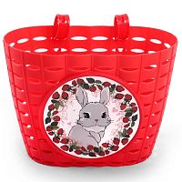 Корзинка детская P 06 Bunny красная, 200x150x130мм, "Кролик"