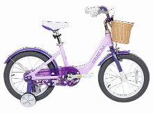 Велосипед TechTeam Milena 18" фиолетово-розовый  (алюмин)