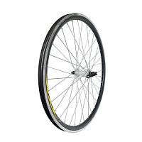 Колесо переднее 27,5" двойн. обод, алюм. втулка,с эксц., ZVO22016