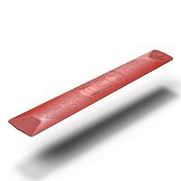 Защитная наклейка на нижн. трубу рамы Enlee FG-60 Snake red, ПВХ, дизайн "змея", красный