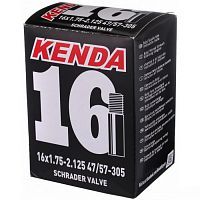 Камера KENDA 16х1,75/2,125 (47/57x305) автонипель, 5-511303