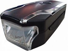 Фара велосипедная, с выносным эл. звонком, USB 2599; VM-FR-156
