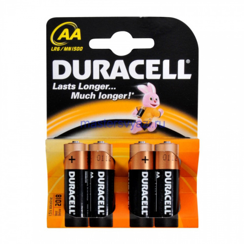 Батарейка Duracell пальчик. 1шт. фото 2