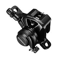 Калипер мех. Shimano BR-TX805, черный передний с адаптером, без ротора, б/уп