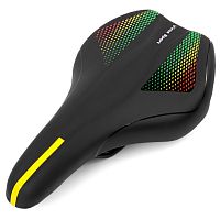 Седло Vinca Sport VS 21 memory, комфортное, 255*160мм черное