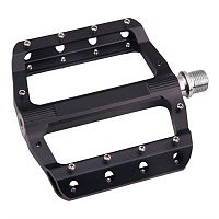 Педали 4BIKE K311 черные, 116х98х16,5 мм, 2 пром.подш,1 вт скол,16 шип, ARV-K311BLK