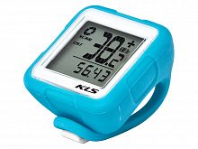 Велокомпьютер KLS REFLEX WL, голубой, 14 функций, беспроводной, NKE92391