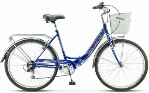Велосипед STELS Pilot-850. 26" 19" темно-синий