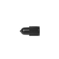 Колпачки для ниппеля FV (PRESTA) пластик цвет черный, 00-010086