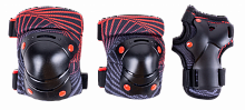 Защита TechTeam Safe fit teens 2.0 red, красная, размер XL