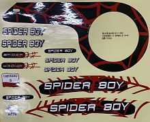 Наклейки Spider Boy средний
