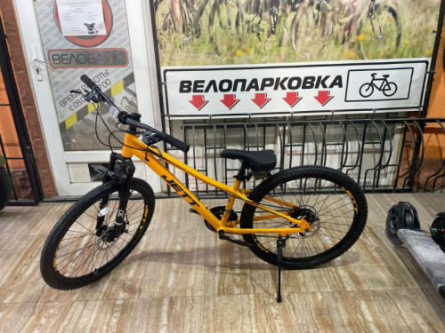 Велосипед 26" JETT  ТТ414 Алюминий на SHIMANO, цвет желтый