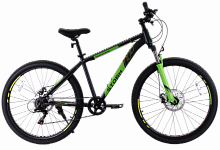 Велосипед TechTeam Storm 27,5"х15 зеленый 2026