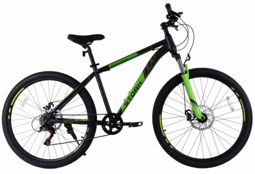 Велосипед TechTeam Storm 27,5"х15 зеленый 2026