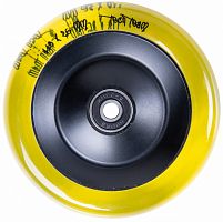 Колесо для самоката X-Treme 110*26мм, Street mama, transparent yellow