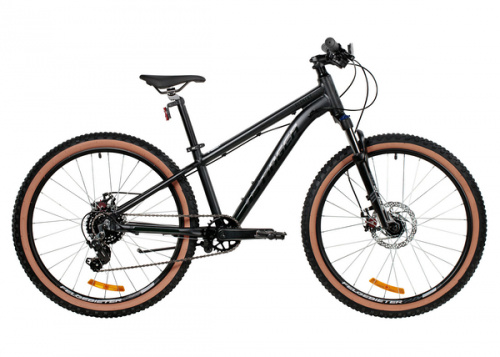 Велосипед STINGER 24" ELEMENT черный, алюминий, размер JR, 2026