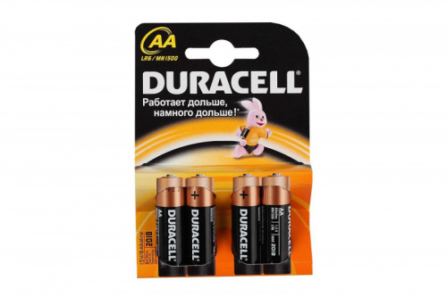 Батарейка Duracell пальчик. 1шт.