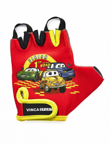 Перчатки детские Cars VG 940 красные 5XXХS гелевые вставки
