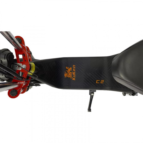 Электроскутер Kugoo Kirin C2, 1000w. 48v. 15 ah. цвет черный фото 4