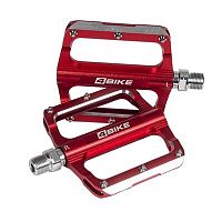 Педали 4BIKE K306 красные, 120х100х18 мм, 2 пром.подш,1 вт скол., 20 шип. ARV-K306RED