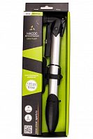 Насос Vinca Sport MP 2825 мини алюм. с манометром, Мax 120psi (8 бар)