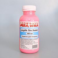 Антипрокол Герметик для покрышек велосипеда Max Wax Longlife Tire Sealant 300 мл., красный