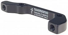 Адаптер диск. торм. Shimano, F180P/S, 2 болта+2 стоп.кольца