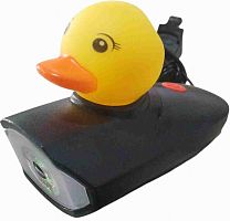 Фара USB детская, с утенком и выносным сигналом, 5 режимов, W-726, IMM-404