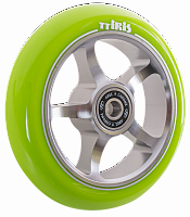 Колесо для самоката X-Treme 110*24 мм,  Iris, green