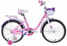 Велосипед TechTeam Melody 16" pink, розовый (сталь), 2024