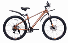 Велосипед TechTeam Storm 27,5"х15 коричневый 2026