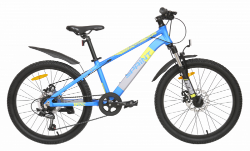 Велосипед TechTeam Sprint 24"х13 синий