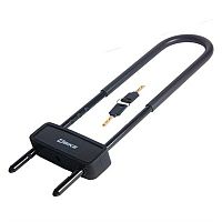 Велозамок 4Bike 663, тип U-Lock 131х430х23, стальной, с ключом, черный, ARV-663-BLK