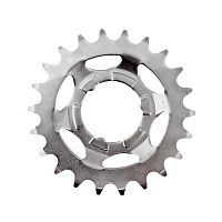Звезда задн. Shimano, 22T(2.3мм), серебр.(DX) ASMGEAR22SP
