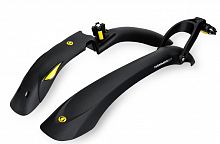 Крыло пер+зад 24-28" SIMPLA Hammer PRO быстросъемн. крепл. ADHD на эксц, черные, HA428704