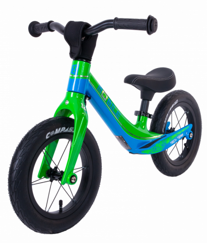 Беговел TechTeam Mobile green/blue, зелено-синий 2024