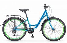 Велосипед STELS Miss-4300 V 24" 14" Синий, 2023, V010