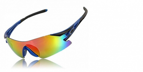 Очки VG 818 blue/black c серыми  линзами