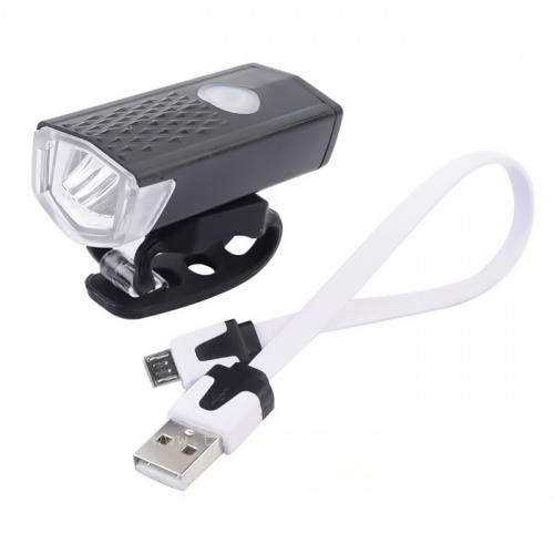 Фара передняя "240" аккум. + USB зарядка, дешевая, 3265240
